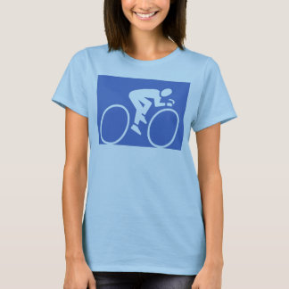 T-shirt Chemise bleue de cycle