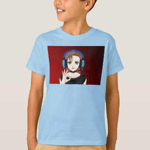 T-shirt Chemise bleue de tireur isolé (Youtuber) ! !