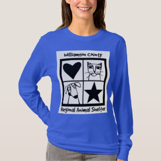 T-shirt Chemise Bleue manches longues pour le personnel de
