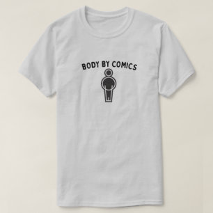 T-shirt Chemise "Body By Comics"