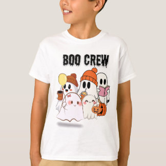 T-shirt Chemise Boo Crew | Halloween Cute Ghost Squad