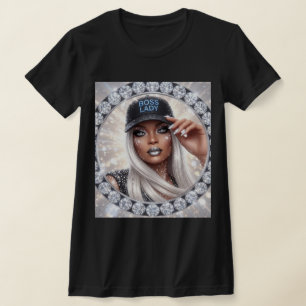 T-shirt Chemise Boss Lady Glam Doll Diamonds