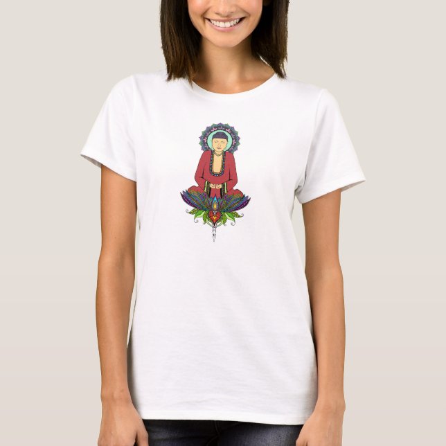 T-shirt Chemise Bouddha Electrique (Devant)