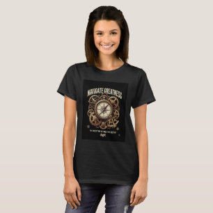 T-shirt Chemise boussole de grandeur à naviguer
