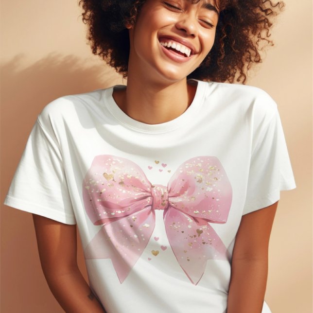 T-shirt Chemise Bow Coquette de la Saint Valentin, Chemise (Créateur téléchargé)