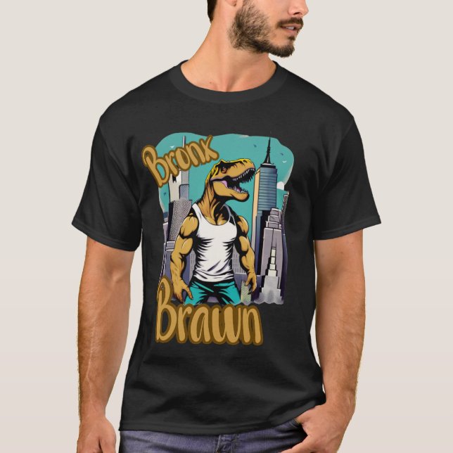 T-shirt Chemise Bronx Brawn Dino (Devant)