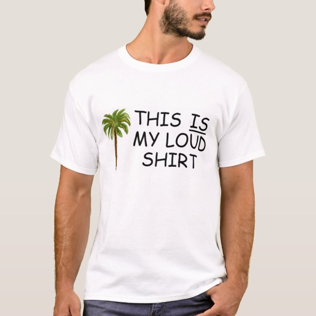 T-shirt Chemise bruyante (Devant)