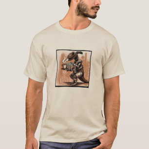 T-shirt Chemise café Steampunk Dino Boire