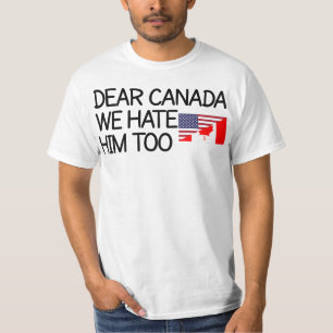 T-shirt Chemise Canada, Chemise canadienne, Fier Chemise c