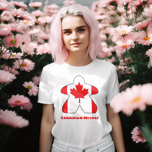 T-shirt Chemise canadienne des femmes membres