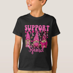 T-shirt Chemise Cancer Pour Femmes Gnomes Équipe de Soutie