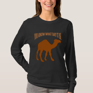 T-shirt Chemise - Chameau du jour du creux