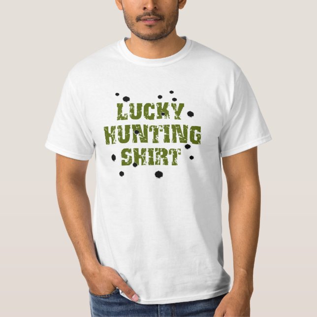 T-shirt Chemise chanceuse de chasse (Devant)