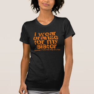 T-shirt Chemise charitable personnalisée de dames Twofer