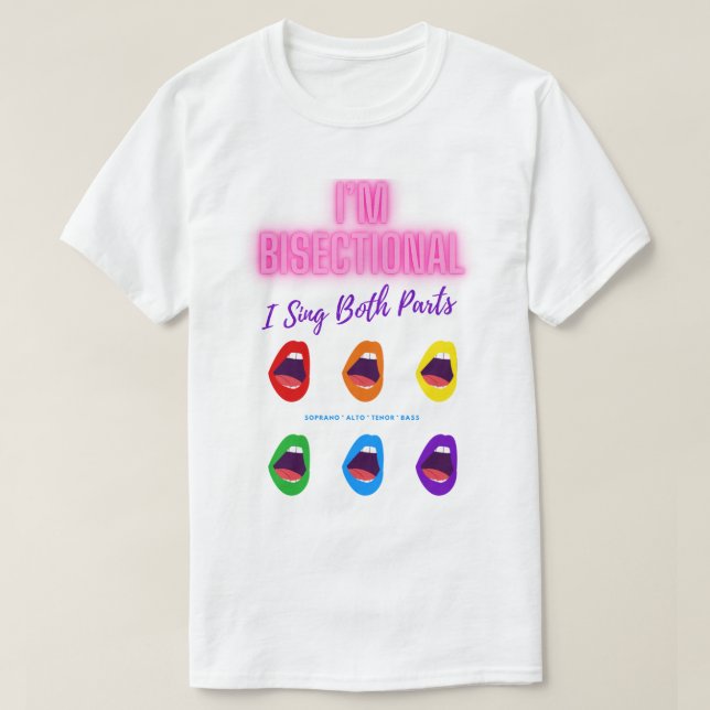 T-shirt Chemise chorale Pride (Design devant)