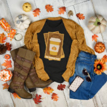 Chemise Citrouille Tarot Card Automne Automne