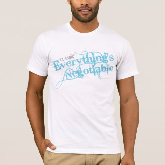 T-shirt Chemise classique bleu-clair