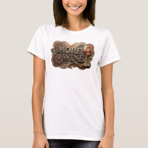 T-shirt Chemise Classique Orange MORE WINE Design