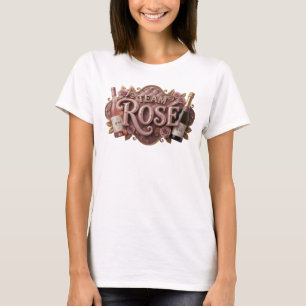 T-shirt Chemise Classique Rose TEAM ROS Quote