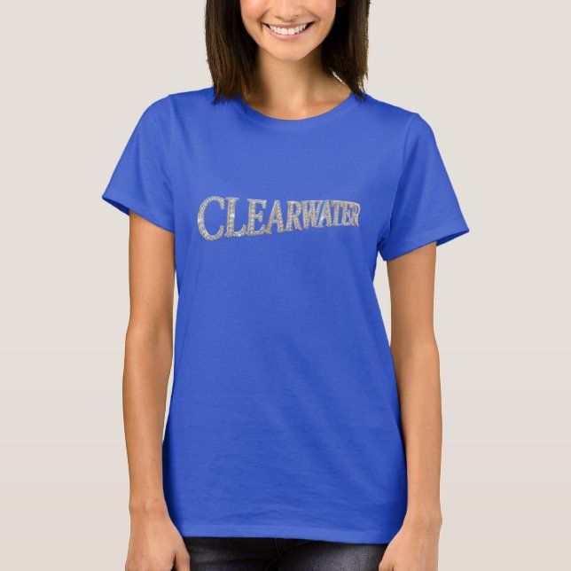 T-shirt Chemise Clearwater Beach Floride (Devant)