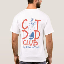 Chemise Club Papa Chat, Cadeau Drôle pour Papa Cha