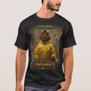 T-shirt Chemise Cockapoo Breaking Bad   Chien drôle mange 