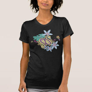 T-shirt Chemise colorée de Paisley