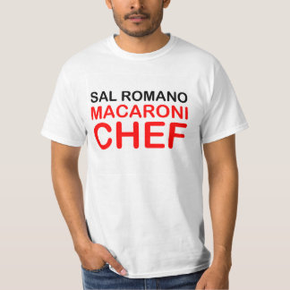 T-shirt Chemise commémorative de chef de macaronis de