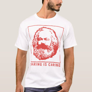 T-shirt Chemise Communiste, Le Partage S'Occupe De Karl Ma