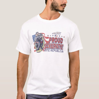 T-shirt Chemise conservatrice fière