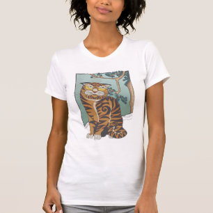 T-shirt Chemise coréenne de chat