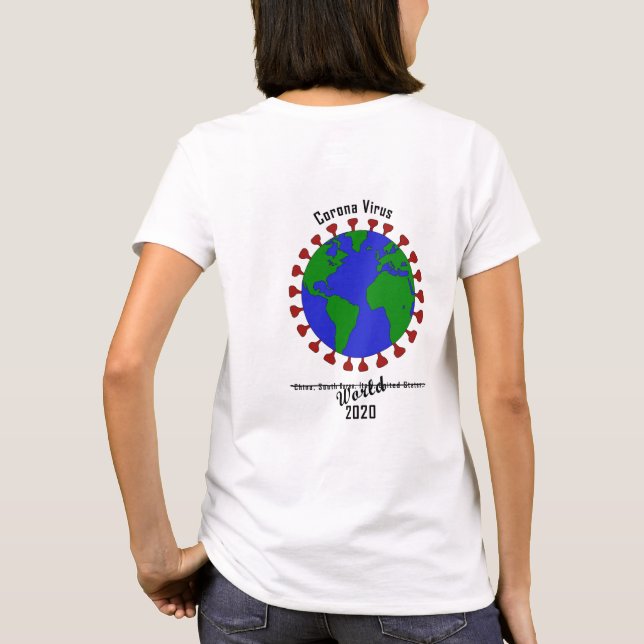 T-shirt chemise corona (Dos)