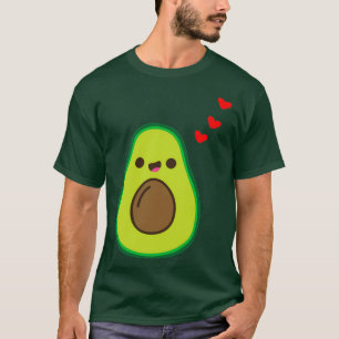 T-shirt Chemise costume Avocado Halloween Vegan T Shirt Cl