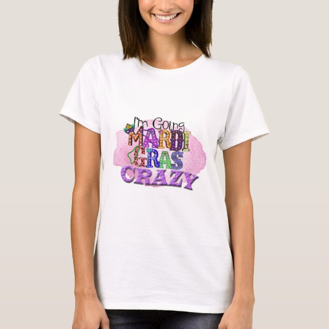 T-shirt Chemise couleur Mardi Gras (Devant)