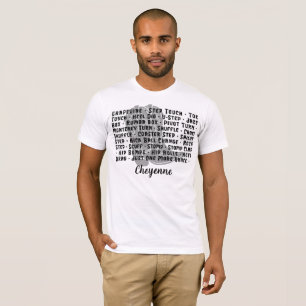 T-shirt Chemise Country Western Line Dance Boots