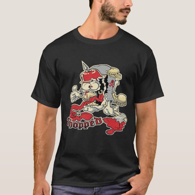 T-shirt Chemise coupée (Devant)