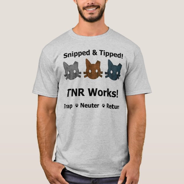 T-shirt Chemise coupée et inclinée d'un coup de ciseaux de (Devant)