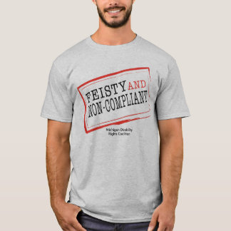 T-shirt Chemise courageuse de deux couleurs