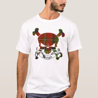 T-shirt Chemise crâne Boyd Tartan