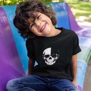 T-shirt Chemise crâne T pour enfants - Crackull Gamer Crac