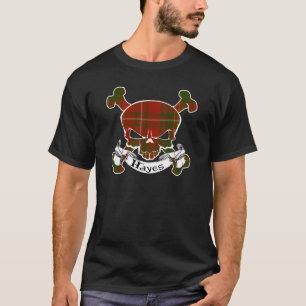 T-shirt Chemise crânienne Hayes Tartan