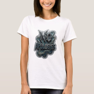 T-shirt Chemise Crisp Silver Citation SANS EXCUSES