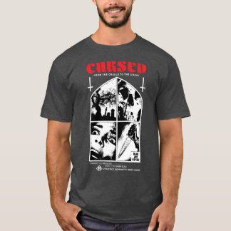 T-shirt Chemise Cursed Horror Horror Slasher Metal Giallo 
