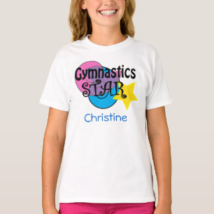 T-shirt Chemise customisée de gymnastique