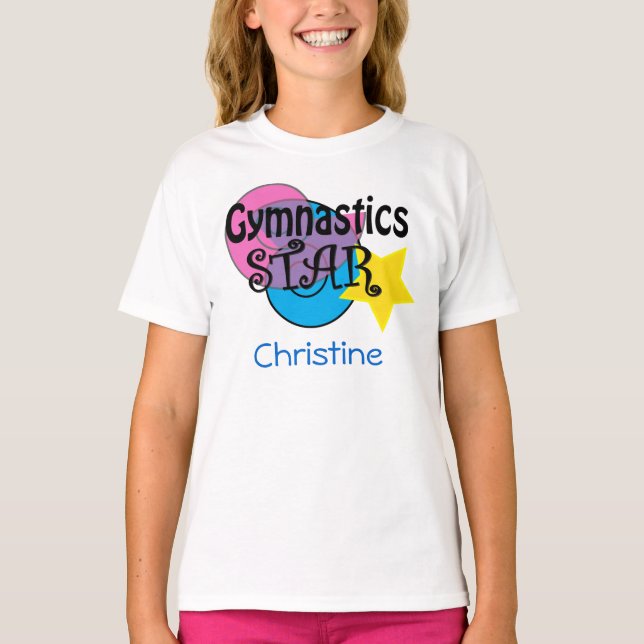 T-shirt Chemise customisée de gymnastique (Devant)