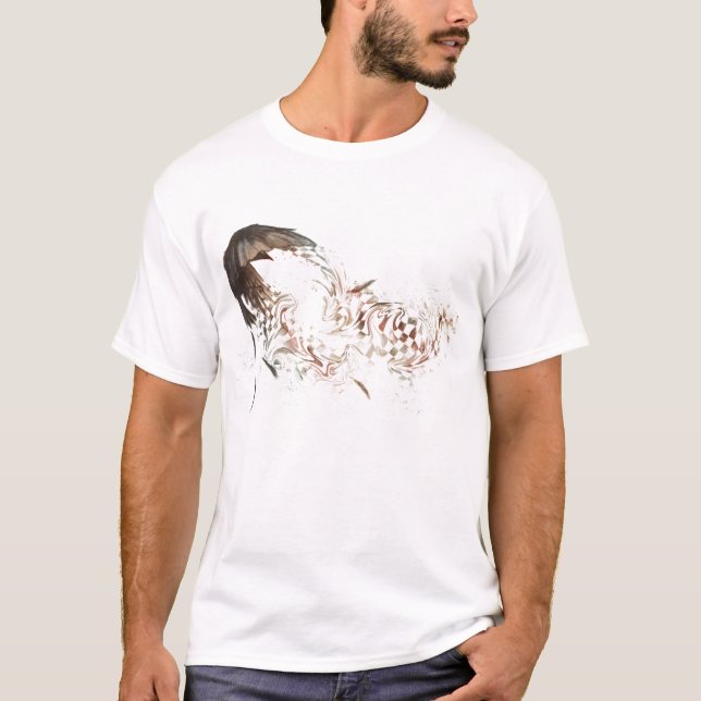 T-shirt Chemise d'aile de corneille (Devant)