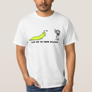 T-shirt Chemise d'alien de dénoyauteur