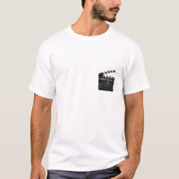 Chemise d'amant de film de film d'ardoise de