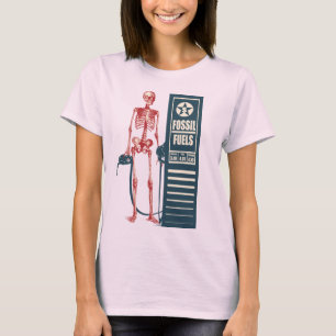T-shirt Chemise Dames Combustibles Fossiles