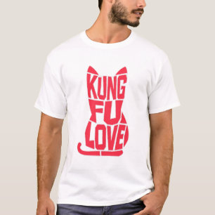 T-shirt Chemise d'amour Kung Fu